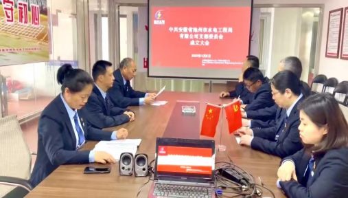公司召開黨支部成立大會(huì)暨支部委員會(huì)第一次會(huì)議(圖2)